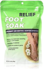 img 1 attached to 16 oz Relief MD Foot Soak with Spearmint & Menthol Epsom Salt