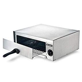 img 3 attached to Adcraft CK-2 Countertop Pizza/Snack Electric Oven: Stainless Steel, 1450-Watts, 120v - The Perfect Appliance for Delicious Homemade Pizzas and Snacks