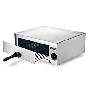 img 4 attached to Adcraft CK-2 Countertop Pizza/Snack Electric Oven: Stainless Steel, 1450-Watts, 120v - The Perfect Appliance for Delicious Homemade Pizzas and Snacks