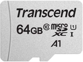 img 4 attached to 📷 Transcend 64GB MicroSDXC/SDHC 300S Карта памяти - Усовершенствованное решение для хранения