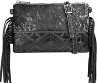 western crossbody handbags shoulder rlh 002bk women's handbags & wallets logo
