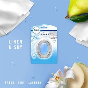 img 3 attached to Освежите ваше окружение с освежителем воздуха Febreze Small Spaces - Linen & Sky (набор из 4)