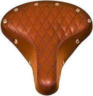 🚲 fito made in taiwan gss classic beach cruiser fixie gear bike bicycle saddle seat - brown logo