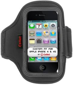 img 4 attached to Armband IPhone Inches Neoprene Lightweight Washable Cellet