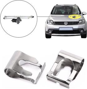 img 2 attached to SAAB 9-3 93 Windscreen Wiper Motor Linkage Repair Clip Kit - Enhanced Durability