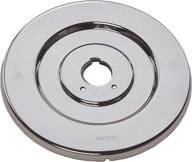 moen 16090 chateau collection chrome escutcheon replacement for one-handle tub and shower faucets logo