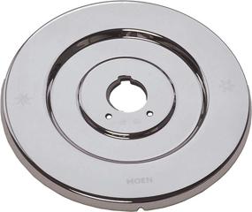 img 2 attached to Moen 16090 Chateau Collection Chrome Escutcheon Replacement for One-Handle Tub and Shower Faucets