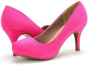 img 2 attached to DREAM PAIRS Stiletto Platform Pumps - A Versatile Choice for Women's Shoes