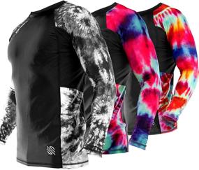 img 4 attached to 🥋 Sanabul Funk Strike Long Sleeve Compression Training Rash Guard: Perfect for MMA, BJJ, and Wrestling