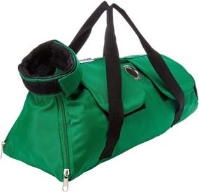 img 4 attached to 🐾 Зеленая сумка Kruuse Buster No Scratch для осмотра домашних животных, 8-12 фунтов: улучшенная версия для SEO