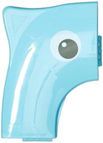 img 1 attached to 🚽 Travel AID Folding Portable Potty Training Toilet Seat Cover Liner with Non-Slip Silicone Pads and Carry Bag - Blue Owl Shape