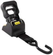 π progrip 330410 truck and trailer cargo tie down ratchet: secure s-hook & retractable strap - two-release handle, 4' x 1 7/8 logo