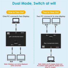 img 1 attached to Пассивный переключатель-конвертер для DisplayPort Bиднаправленный "Knaive