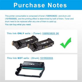 img 3 attached to 🖨️ 2-Pack Black LCL Compatible Toner Cartridge for Xerox WorkCentre 3335 3345 Phaser 3330 106R03620 3345VDNi Phaser 3330DNi WorkCentre 3335DNi WorkCentre 3345DNi