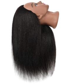 img 1 attached to RYHAIR Mannequin Hairdresser Hairstylist Cosmetology Hair Care for Hair Extensions, Wigs & Accessories