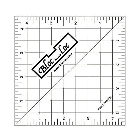 bloc half square triangle ruler 로고