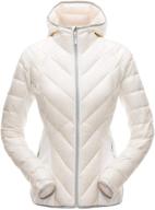 π§₯ spyder women's syrround hybrid down hoody jacket logo