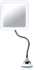 img 4 attached to 🔍 Fancii Mira Plus: 10X Flexible Magnifying Mirror with LED Light for Travel, Cordless & Portable