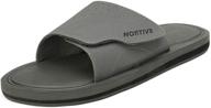 ultimate comfort & lightweight: nortiv sandals for men - athletic memory shoes logo