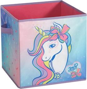 img 3 attached to 📦 Nickelodeon JoJo Siwa Collapsible LED Light Up Toy Storage Cubes, Pack of 2, 11.5 inches