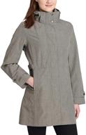 🧥 kirkland signature charcoal ladies trench coat - women's clothing, jackets & vests logo