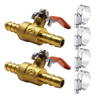 🚿 brass water tubing valve by horiznext logo