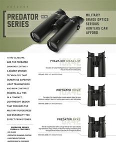 img 1 attached to Enhance Your Hunting Experience with Steiner Predator Series Hunting Binoculars