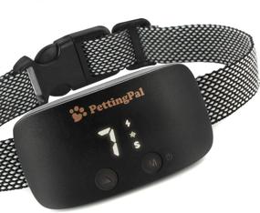 img 4 attached to 🐶 PettingPal Dog Bark Collar - Rechargeable and Waterproof Anti-Barking Device - Adjustable Sensitivity Control with 7 Levels of Vibration, Shock, and Beep Training Modes - Suitable for Small, Medium, and Large Dogs