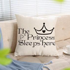 img 3 attached to Ogiselestyle Princess Motivational Decorative Cushion