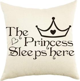img 4 attached to Ogiselestyle Princess Motivational Decorative Cushion