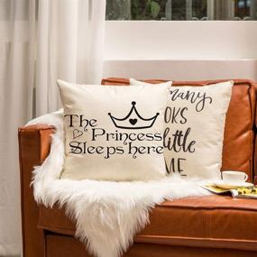 img 1 attached to Ogiselestyle Princess Motivational Decorative Cushion