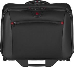 img 4 attached to Wenger Patriot Rolling Case - Black 🧳 for Up to 17-Inch Laptop, including Notebook Case (WA-7953-02F00)