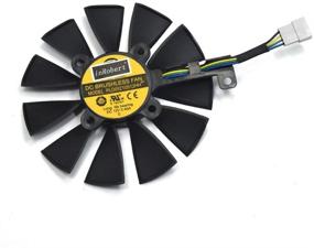 img 4 attached to InRobert PLD09210S12HH Video Card Cooling Fan For ASUS Strix R9 390X 390 RX480 RX580 GTX 980Ti 1060 1070 1080 Graphic Card (Fan-C(4Pin))