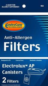 img 2 attached to 🌬️ EnviroCare Premium Replacement Anti Allergen Vacuum Electrolux Canister and Aerus AP100: Efficient 2 After Filters, White