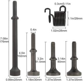 img 3 attached to Pneumatic Extended Spring Chisel - Hammer