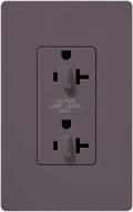 lutron scr 20 ddtr pl dimmable resistant receptacle logo