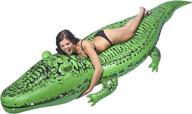 gofloats bigal' giant inflatable alligator: top-quality, 🐊 over 11' long fun for adults and kids логотип