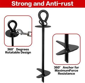 img 2 attached to Durable Rustproof Shock Absorbing Suitable Outdoor