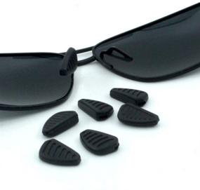 img 3 attached to Sunglass Silicone Nosepads Eyeglasses Sunglasses