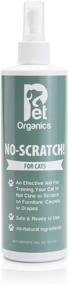 img 1 attached to 🐱 Pet Organics Nala No Scratch Spray: Preventive Solution for Cats, 16-Ounce