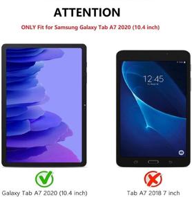 img 3 attached to 📱 OKP [2 Pack] Clear Tempered Glass Screen Protector for Samsung Galaxy Tab A7 (SM-T500/T505/T507) 10.4 Inch 2020 Release - High Definition/Bubble Free/Anti-Scratch Guard