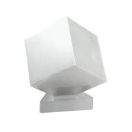 🟦 aluminum 1.5-inch cube 150-gram block logo