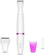 🩳 bikini trimmer: funstant electric razor for women with comb, volumizing foil for dry use, cordless and safe hair trimmer, battery-operated lady shaver ideal for pubic hair and delicate private areas logo