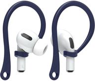 💙 наушники elago - оптимизированы для apple airpods pro, airpods 1 и 2 - эргономичный дизайн, прочный тпу, полный доступ (джинса индиго) [зарегистрированный патент сша] логотип