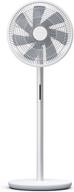 🌀 smartmi 38-inch outdoor oscillating pedestal fan - 3,100 speeds, portable & quiet, 120° oscillation & 40° tilt, ideal for bedroom, home office - works with alexa, cordless, remote included logo