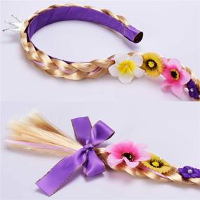 img 2 attached to 👸 Stunning Princess Rapunzel Headbands for the Perfect Birthday Celebration