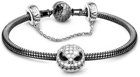 img 4 attached to GNOCE Bracelet Sterling Silver Safety Girls' Jewelry
