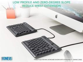 img 1 attached to Kinesis Freestyle2 Mac Keyboard with 20-inch Extended Separation