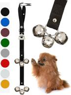 caldwell's pet supply co. dog doorbell potty training bells for efficient dog training, housebreaking, and potty training your puppy or dog – loud dog door bell logo