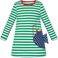 👚 charming girls t shirt - striped ruffle sleeves for stylish girls logo